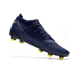 Chuteira Campo FG Puma Future Z 1.3 Pack Eclipse Preta e Amarela