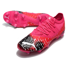 Chuteira Campo FG Puma Future Z 1.3 Rosa and Vermelha