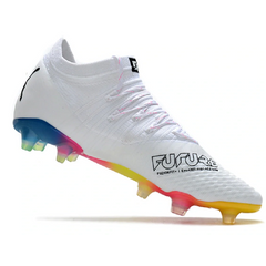 Chuteira Campo FG Puma Future Z 1.3 Thrill Pack Preta e Vermelha
