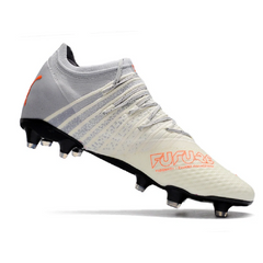 Chuteira Campo FG Puma Future Z 1.3 Branca and Cinza