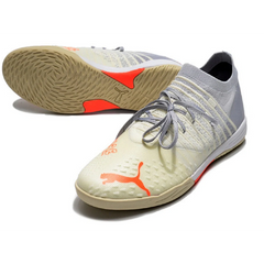 Chuteira Futsal IC Puma Future Z 1.3 Branca and Cinza