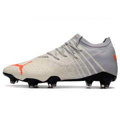 Chuteira Puma Future Z 1.3 FG Branca e Cinza - VN Esportes