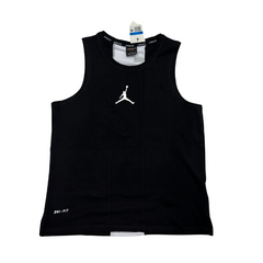 Camiseta sin mangas Jordan negra