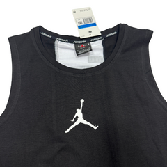 Camiseta sin mangas Jordan negra