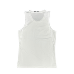 Camiseta sin mangas Nike blanca