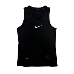 Camiseta sin mangas Nike negra