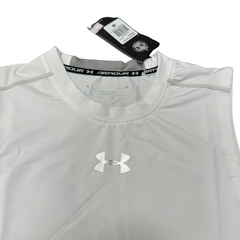 Camiseta sin mangas gris de Under Armour