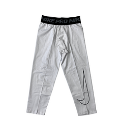 Pantalones de capa base Nike blancos