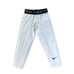 Pantalones de capa base Nike blancos