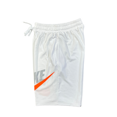 Pantalones cortos Nike en color blanco, gris y naranja