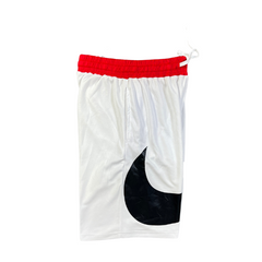 Short Nike Branco, Vermelho e Cinza