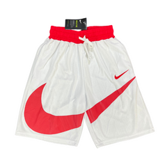 Short Nike Branco e Vermelho