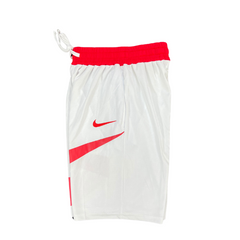 Short Nike Branco e Vermelho