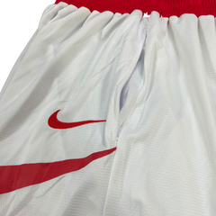 Short Nike Branco e Vermelho