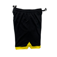 Pantalones cortos negros y amarillos de Under Armour 