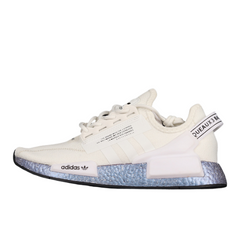 Tênis Adidas NMD_R1 Branco e Prata