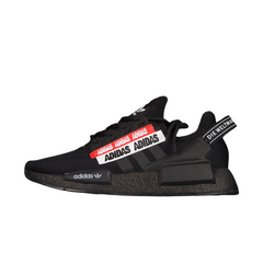 Tênis Adidas NMD_R1 Preto, Branco e Vermelho