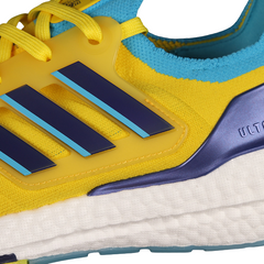 Tênis Adidas Ultraboost Light Amarelo, Roxo e Azul - VENI Futebol