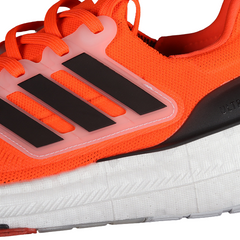 Tênis Adidas Ultraboost Light Laranja, Branco e Preto - VENI Futebol