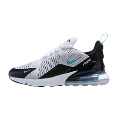 Tênis Nike Air Max 270 React Branco, Preto e Azul - VENI Futebol