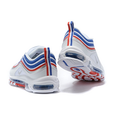 Tênis Nike Air Max 97 Branco, Azul e Vermelho - VENI Futebol