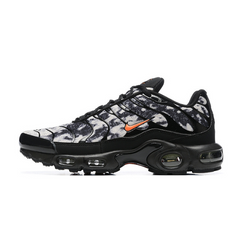 Tênis Nike Air Max Plus TN Branco, Preto e Cinza