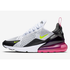 Tênis Nike Air Max 270 React Black Fuschia Volt