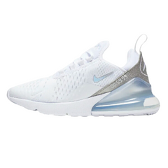 Zapatillas Nike Air Max 270 React blancas y plateadas