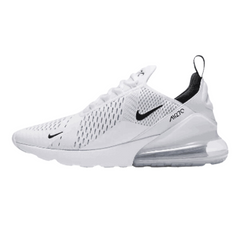 Nike Air Max 270 React White and Black Sneakers