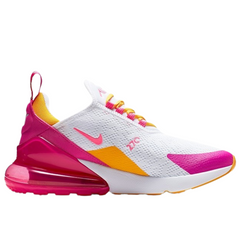 Nike Air Max 270 React Laser Fucsia Dorado universitario