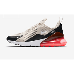 Tênis Nike Air Max 270 React Light Bone & Hot Punch