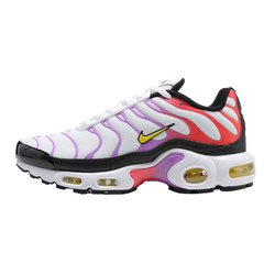 Tênis Nike Air Max Plus TN Branco, Vermelho e Roxo