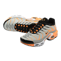 Nike Air Max Plus TN Grey and Orange Sneakers