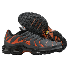 Nike Air Max Plus TN Grey and Orange Sneakers