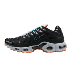 Nike Air Max Plus TN Black, White and Orange Sneakers