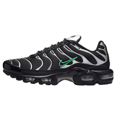 Nike Air Max Plus TN Black, Silver and Green Sneakers