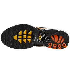 Calzado de seguridad Nike Air Max Plus TN en color naranja y negro