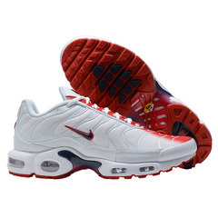 Nike Air Max Plus TN Blanco y Rojo Universitario