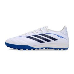 Chuteira Society TF Adidas Copa Gloro III Branca e Azul