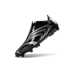 Chuteira Campo FG Adidas F50 Sem Cadarço Elite Preto e Prateado