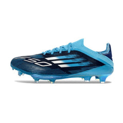 Chuteira Campo FG Adidas F50+ Elite Azul e Preta