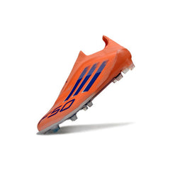 Chuteira Campo FG Adidas F50 Elite Sem Cadarço Pack Coral Blaze