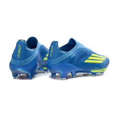 Chuteira Campo FG Adidas F50+ Elite Sem Cadarço Pack Ice Cold Precision