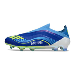 Chuteira Campo FG Adidas F50 Elite Sem Cadarço Pack Messi Vis10n