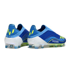 Chuteira Campo FG Adidas F50 Elite Sem Cadarço Pack Messi Vis10n