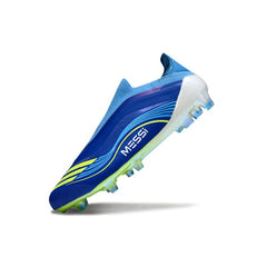 Chuteira Campo FG Adidas F50 Elite Sem Cadarço Pack Messi Vis10n