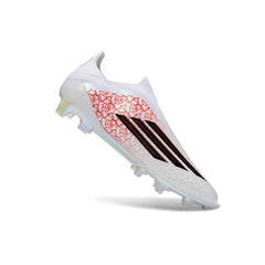 Chuteira Campo FG Adidas F50 Elite Sem Cadarço Pack Branco Infantil