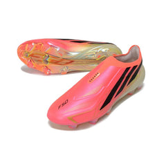 Chuteira Campo FG Adidas F50 Hyperfast Sem Cadarço Elite World Pack Cup