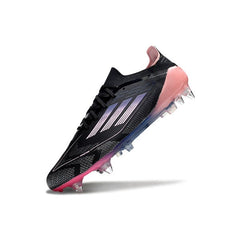 Chuteira Campo Molhado SG Adidas F50 Primeknit Elite Preta e Rosa