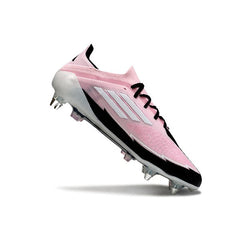 Chuteira Campo Molhado SG Adidas F50 Primeknit Elite Rosa-Clara e Preta
